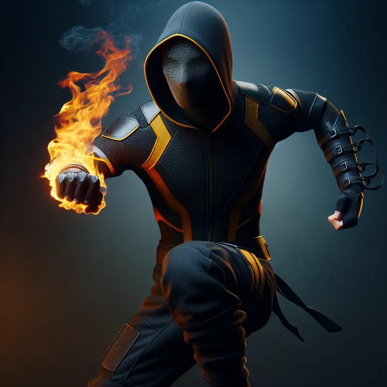 Скорпион из Mortal Kombat: История и Визуальная Эволюция