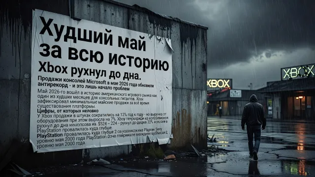 Xbox рухнул до дна. Худший май за всю историю
